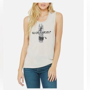 Mudra Mantra - Yoga Tank Top - Go OM Yourself